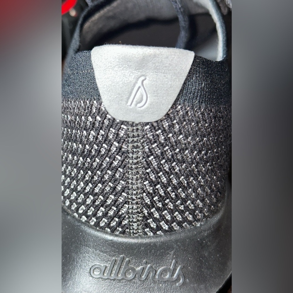 Allbirds Men’s Tree Dasher 2 Black Breathable Knit Active Shoe size 11.5 - Picture 8 of 9